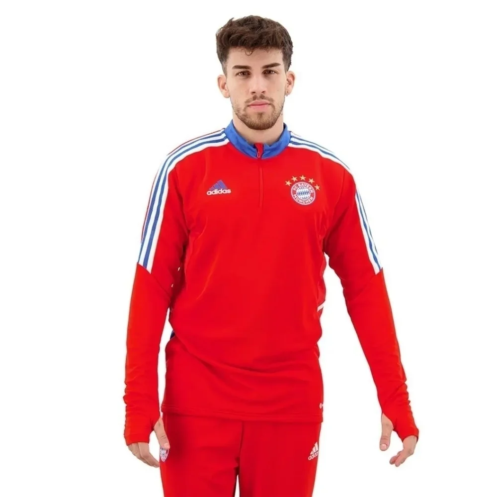 Adidas FC Bayern Munchen Soccer Track Training Jacket Mens M